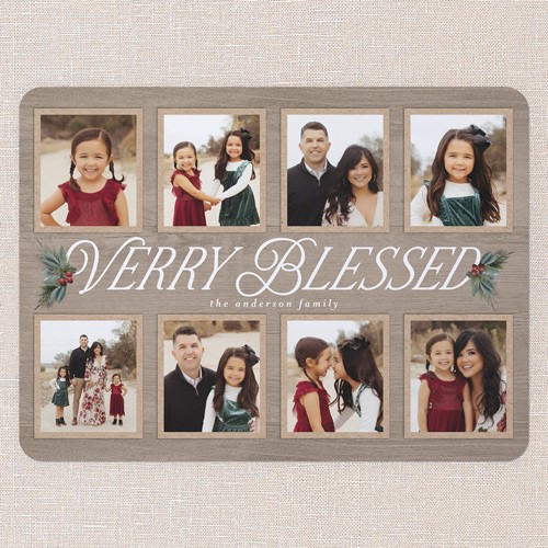 Beige Religious Holiday Card