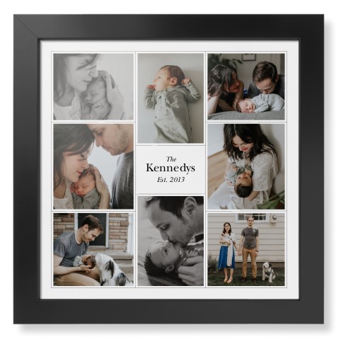 Modern Family Collage Portrait