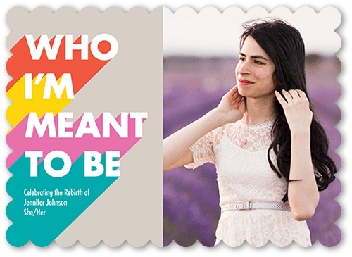 Momentous Moment 5x7 Beige  Pride Card