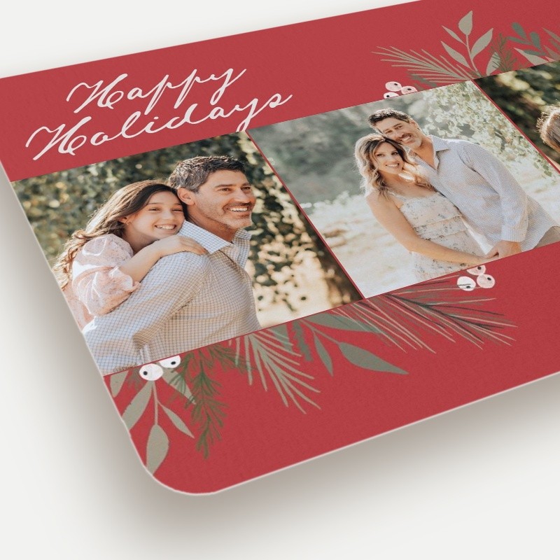 Scattered Botanicals Holiday Card