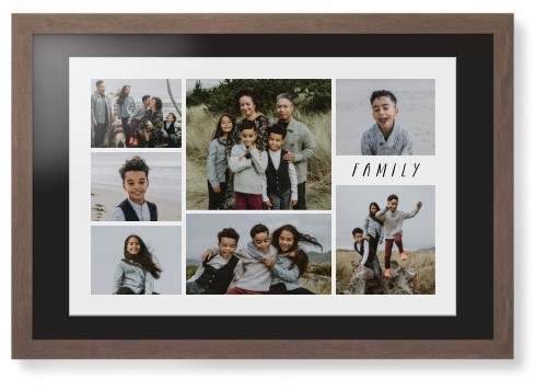 Rustic Picture Gallery Collage Of Seven