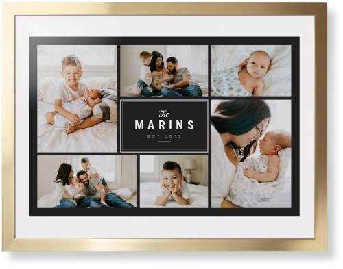 Contemporary Family Collage