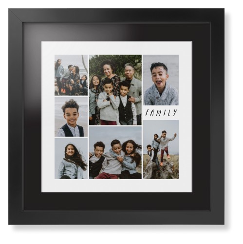 Rustic Picture Gallery Collage Of Seven