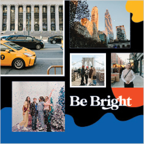 Bright Color Pop Calendar 12x12 undefined  Wall Calendar