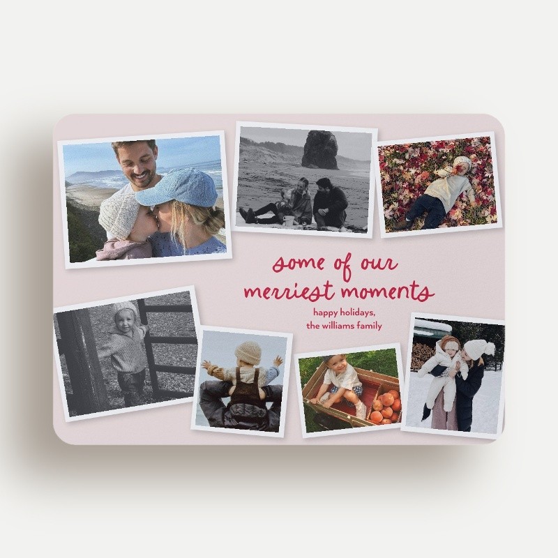 Tilted Memories Holiday Card