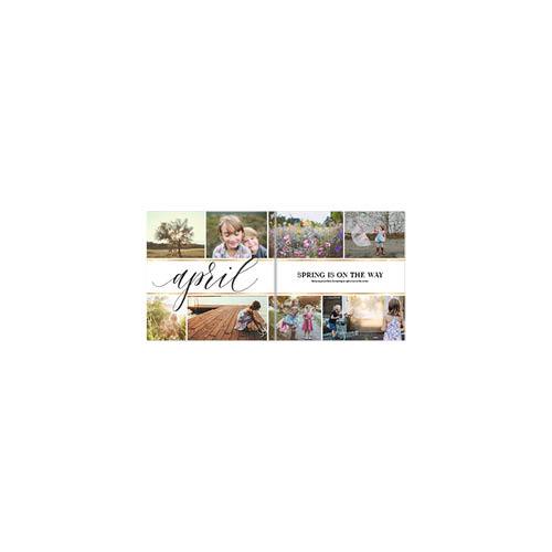 Elegant Script Year In Review 12x12 undefined  Premium Album