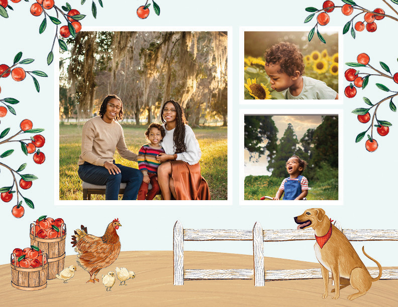 Storybook Seasons Calendar 8x11 undefined  Wall Calendar