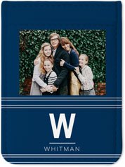 Modern Monogram Double Border