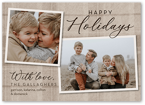 Simple Square Holiday Card