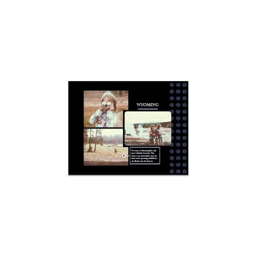 Simply Black Calendar 8x11 undefined  Wall Calendar