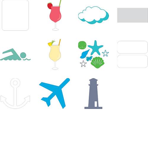 Fun In The Sun 12x12 undefined  Premium Album