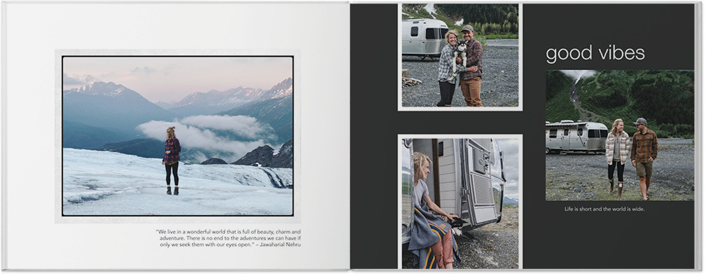 Black and White Photo Album