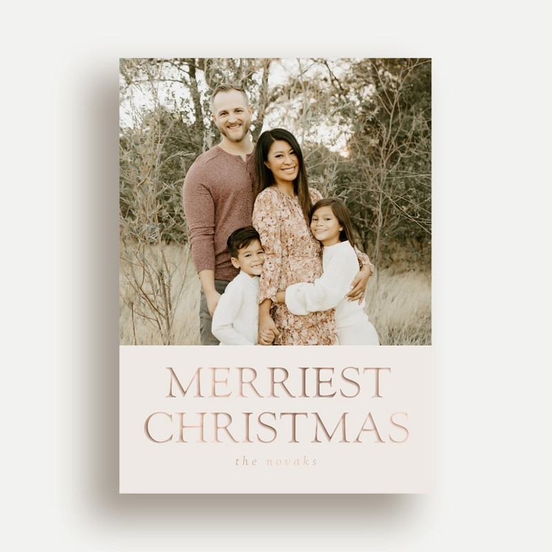 Editable Merriest Sentiment