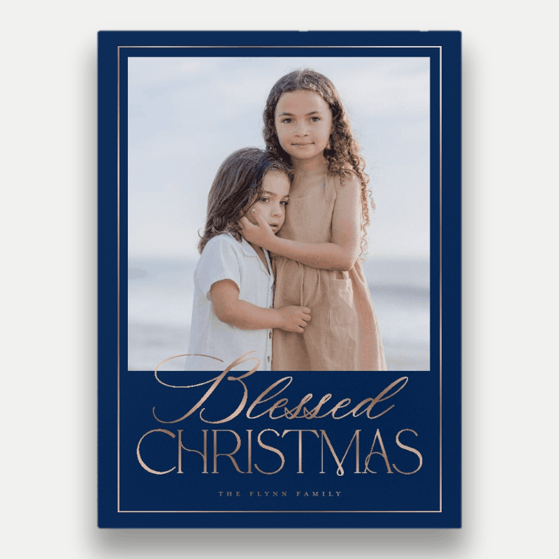 Refined Collage Holiday Card