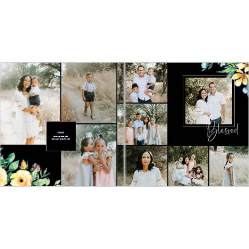 Colorful Blooms 12x12 undefined  Premium Album