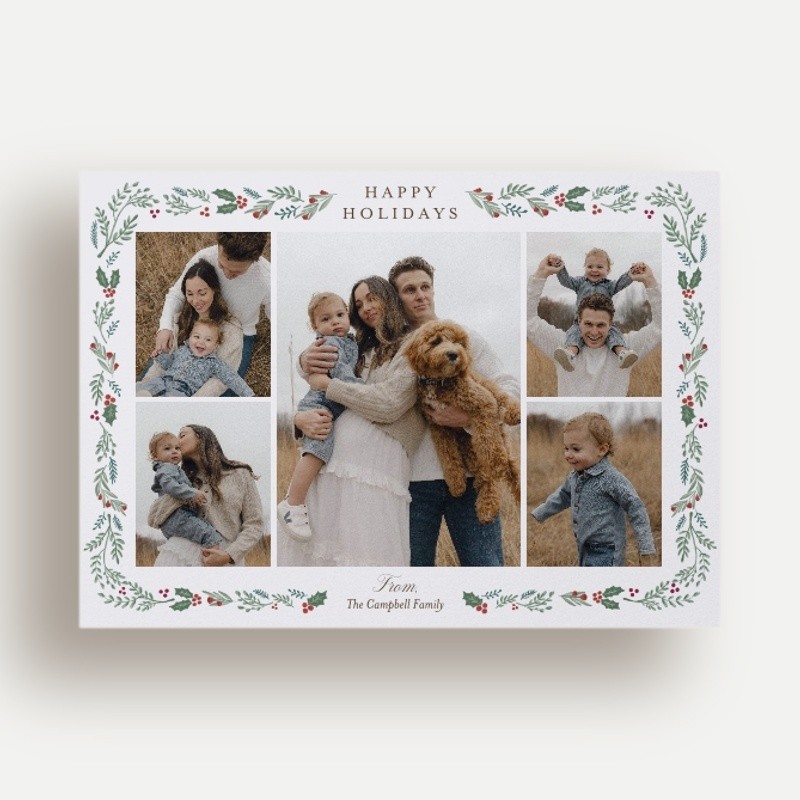 Painted Holly Frame