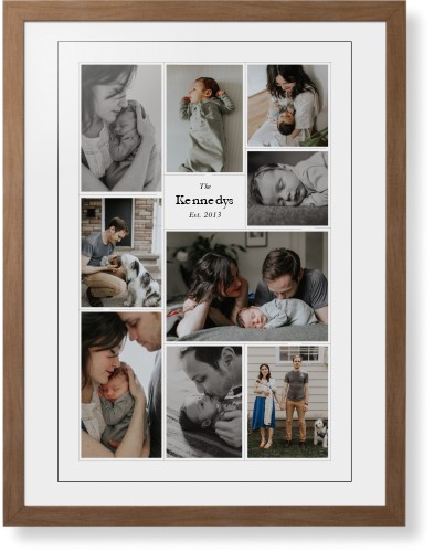 Modern Family Collage Portrait