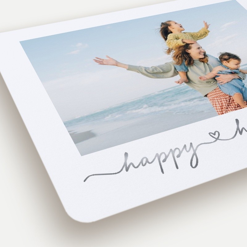 Script Joy Holiday Card