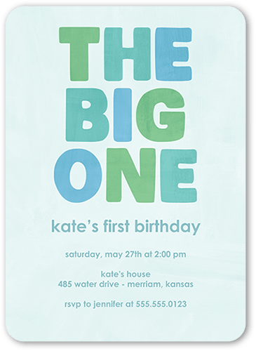 Simple Birthday Invitations