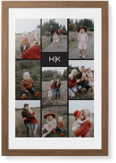 Modern Gallery Monogram of Nine