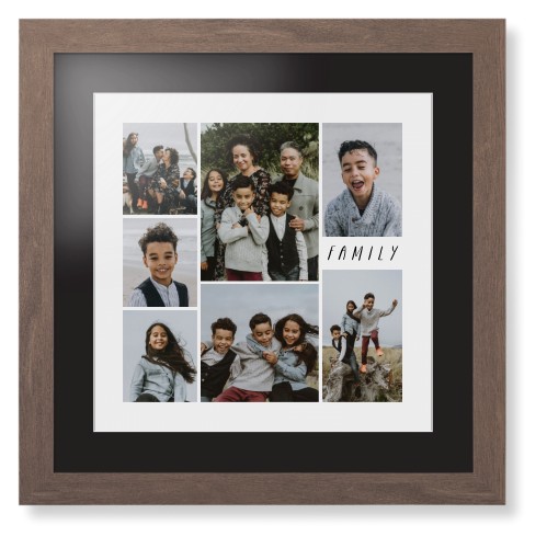 Rustic Picture Gallery Collage Of Seven