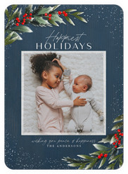 Frosty Foliage Frame