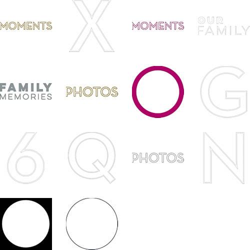 Modern Black 12x12 undefined  Premium Album