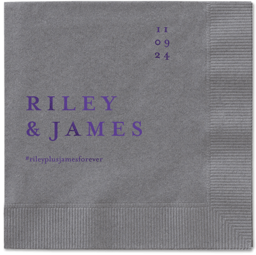Purple Party Napkins