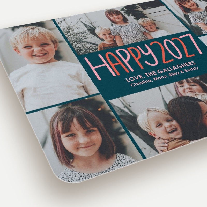 Cheerful Collection New Year's Card