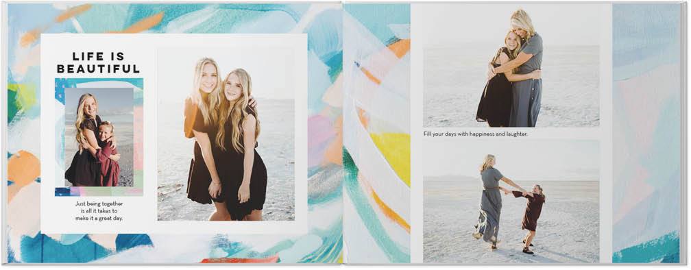 Colorful Memories by Britt Bass 11x14 undefined  Photo Book