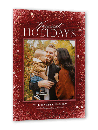 Square Foil Holiday Cards