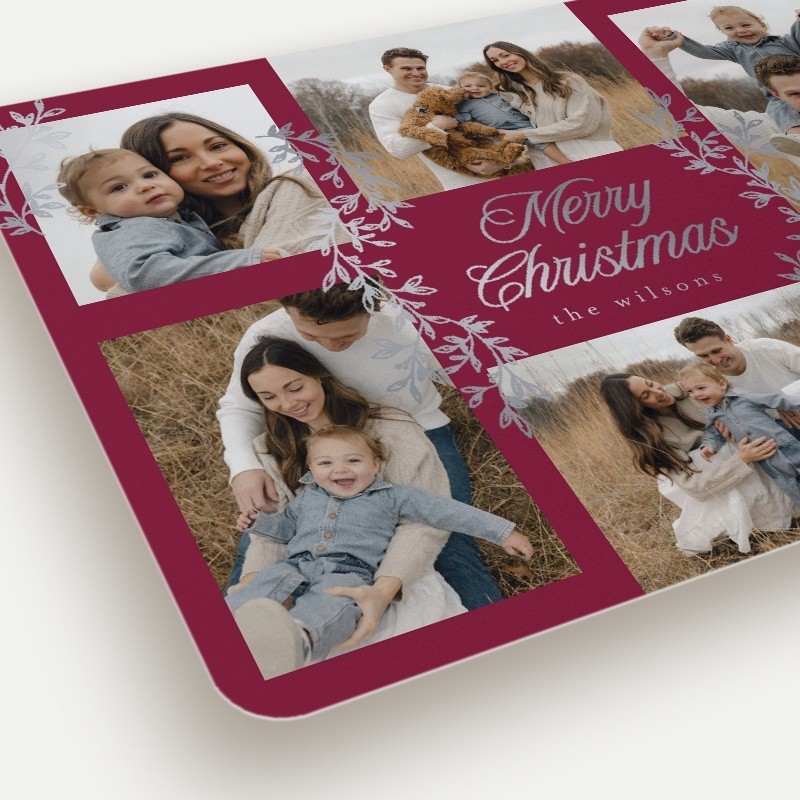 Painted Sprigs Holiday Card