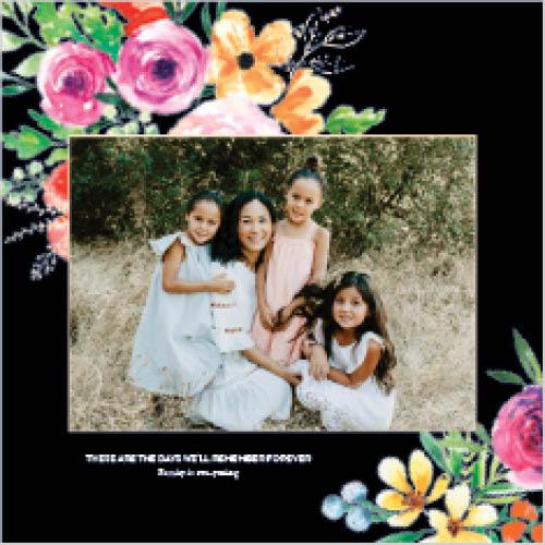Colorful Blooms 12x12 undefined  Premium Album