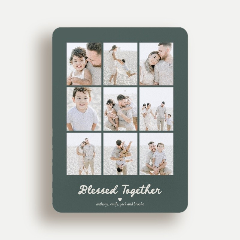 Nine Frame Holiday Card