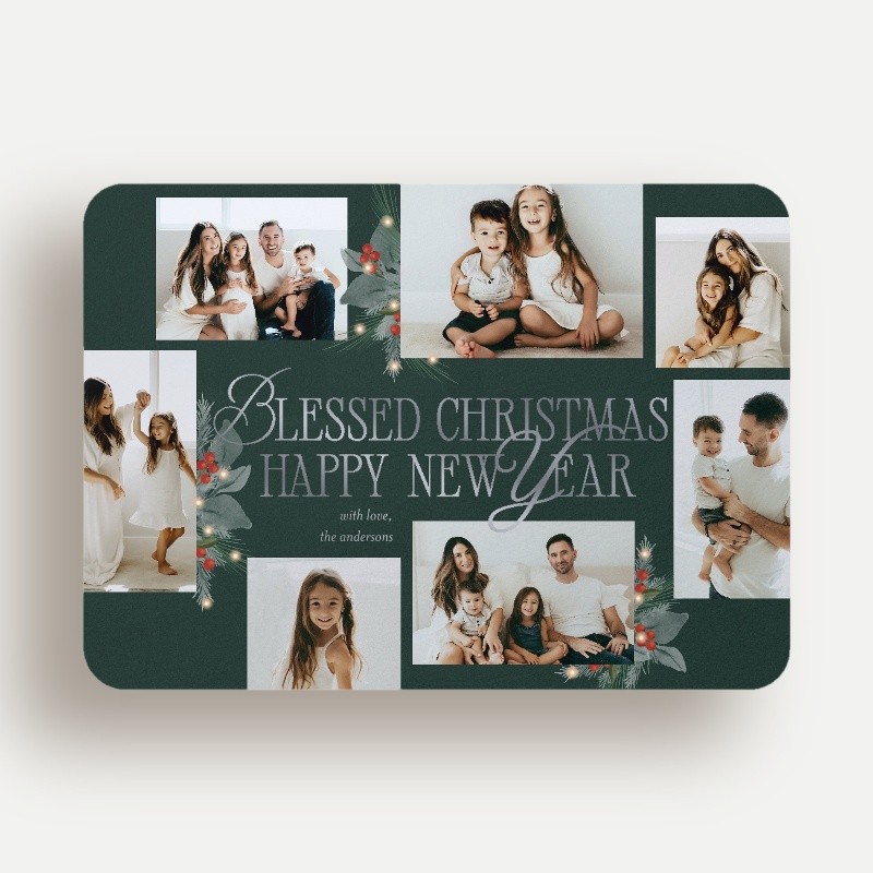 Botanical Sentiment Holiday Card