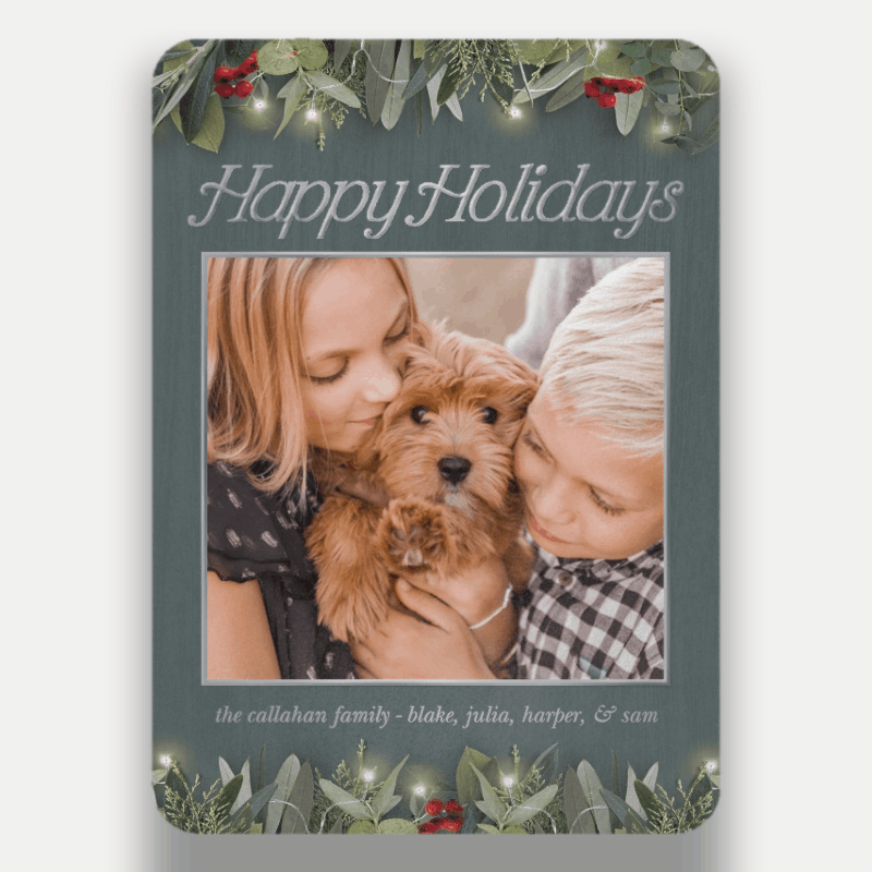 Botanical Trio Holiday Card