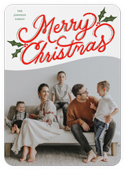 Vibrant Holly Greetings