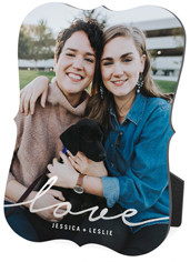 Modern Scripted Love Portrait