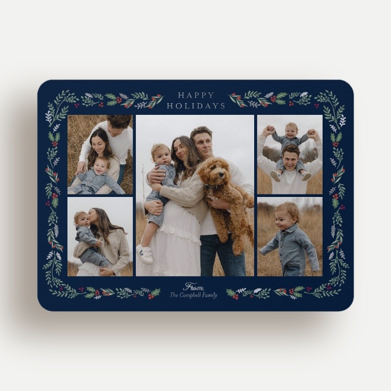 Painted Holly Frame