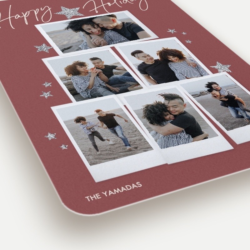 Starry Snapshots Holiday Card