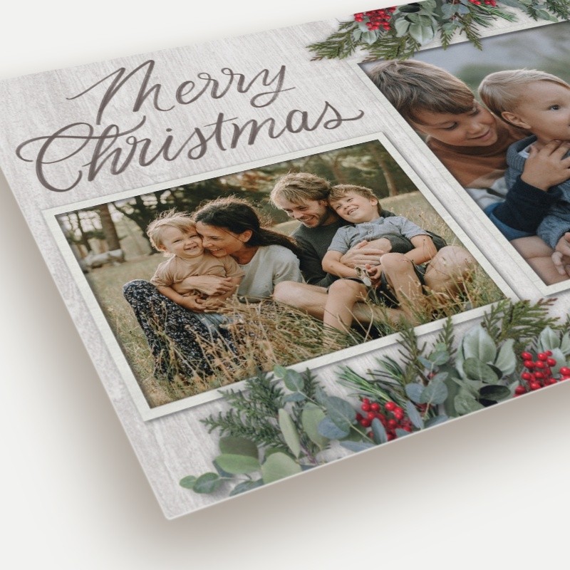 Pine Berry Holiday Card
