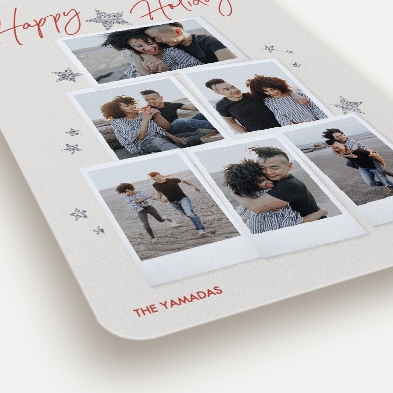 Starry Snapshots Holiday Card