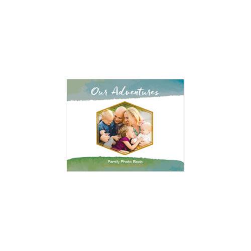 Modern Watercolor Ombre 8x11 undefined  Premium Album