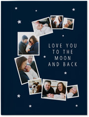 To The Moon Shape Collage