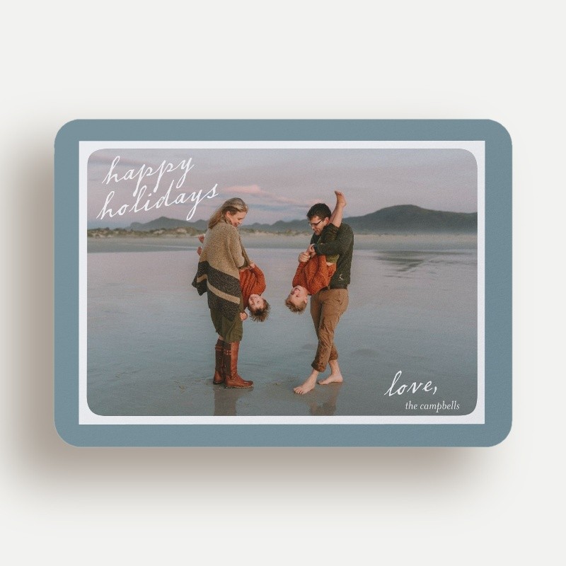 Handwritten Frame Holiday Card
