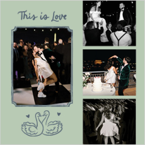 Illustrated With Love Calendar 12x12 undefined  Wall Calendar