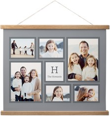 Monogrammed Collage Landscape