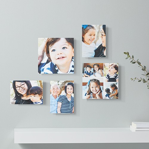 Three Piece 8x8 Multicolor  Photo Tile
