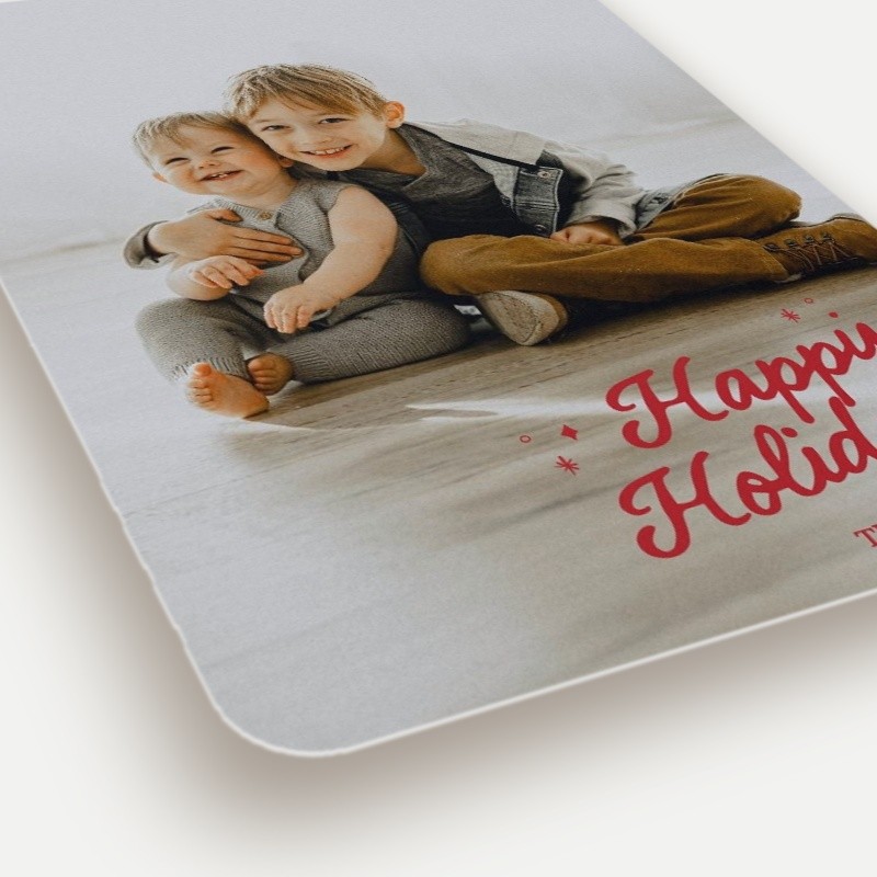 Vintage Sparkle Holiday Card