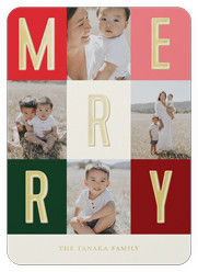 Modern Colorblock Merriment